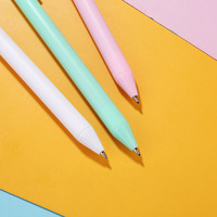 Macaron Minimaliste Signature Stylo Multicolore Petit Frais Neutre Pel Presse 0.5mm Largeur D'écriture Matière Plastique