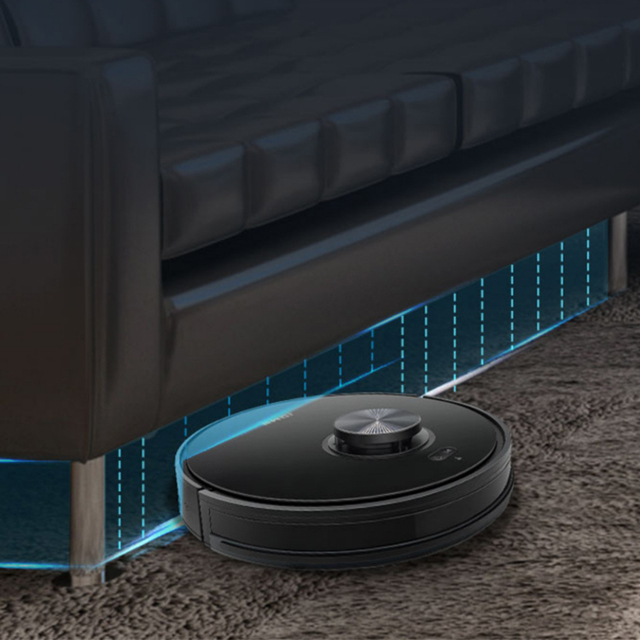 Aspirador De Po Robo Smart Laser Mapping Vacuum Cleaner Robot Vacuum Wet and Dry for Home Cleaning