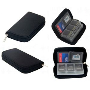 Phổ trò chơi Phụ Kiện Thẻ hộp 22 khe cắm Nylon thẻ nhớ lưu trữ túi Mang trường Hợp Chủ Ví CF/SD/Micro SD/SDHC/MS/DS - Product Image 1