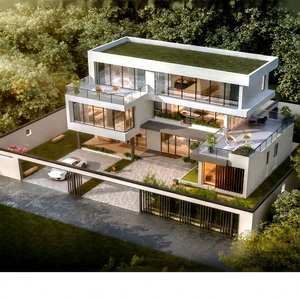 Villa d'Hébergement Préfabriquée en Acier Léger de Haute Qualité, Meublée et Entièrement Équipée, <span class=keywords><strong>Maison</strong></span> Préfabriquée pour Villas à Vendre en Nouvelle-Zélande - Product Image 1
