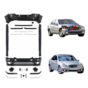 Kit de Carrocerí<span class=keywords><strong>a</strong></span> C63AMG para Benz Clase <span class=keywords><strong>C</strong></span> C200 C180 C300 W203 2003-2007, Tuning, Alerón - Product Image 1