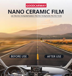 Film teinté pour pare-brise <span class=keywords><strong>de</strong></span> <span class=keywords><strong>voiture</strong></span> à 70 % VLT, haute réjection <span class=keywords><strong>de</strong></span> chaleur, blocage IR à 99 %, film céramique nano, protection UV à 99 % - Product Image 4