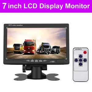 Wholesale 7" Inch Tft Dashboard LCD Car Monitor 12v 24v Truck Rear View Reversing Monitor Car Video Monitor Pantalla Para Auto