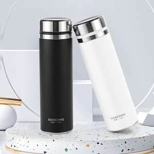 500ml inteligente Digital LED Fahrenheit Pantalla de temperatura inteligente botella de agua taza frasco té infusor botella aislada al vacío - Product Image 3