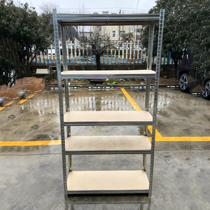 ชั้นวางของเหล็กแบบตั้งอิสระ 5 ชั้น ไม่ต้องใช้สลักเกลียว ป้องกันการกัดกร่อน ป้องกันสนิม สำหรับเก็บกล่องกระดาษ - Product Image 5