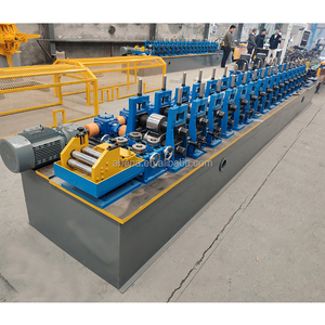 Perno de metal para paneles de yeso de alta calidad, máquina de fabricación de CD UD UW CW, medidor de luz, pista de perno de quilla, canal <span class=keywords><strong>C</strong></span>, máquina formadora de rollos de acero - Product Image 5