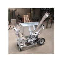 Voiture d'alimentation de ferme animale électrique de chariot d'alimentation de volaille pour la cage de poulet de couche