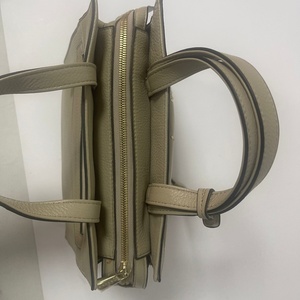 Bolso de Mano de Cuero Genuino Personalizado de Fábrica OEM para Mujer, Estilo Vestido de Fin de Semana, Patrón Lichee, Cierre de Cremallera, Cadena, Correa Única, Resistente al Agua - Product Image 5