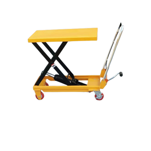Draagbare Hydraulische Mobiele Schaarlift Tafel Platform <span class=keywords><strong>Trolley</strong></span> - Product Image 3