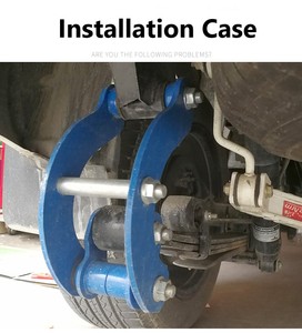 NAVARA NP300 D40 Kits de levage PICKUP 2 pouces Heavy Duty Extended Greasable Shackles Kits de levage de suspension arrière - Product Image 3