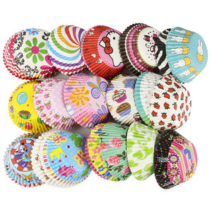 Mochi Paper Cups 11cm Food Grade Oil Proof Baking Cups For Cupcakes Muffins - Product Image 1