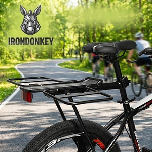 Nuevo Portabicicletas Trasero de Aleación de Fácil Instalación 2026 con Liberación Rápida y Guardabarros, Estante Trasero para Bicicleta de Montaña, para Piezas de <span class=keywords><strong>Minivelo</strong></span> - Product Image 2
