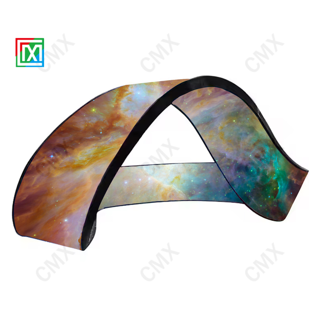 HD Smart Flexible LED Display Concave Column Curved Flexible LED Screen for Shopping Mall Advertising Best Price LED Flexible