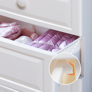 Cómoda <span class=keywords><strong>de</strong></span> lujo moderna Muebles <span class=keywords><strong>de</strong></span> dormitorio Cajón <span class=keywords><strong>de</strong></span> almacenamiento Gabinete <span class=keywords><strong>de</strong></span> esquina Sala <span class=keywords><strong>de</strong></span> estar Gabinete <span class=keywords><strong>de</strong></span> almacenamiento blanco Conjunto - Product Image 5