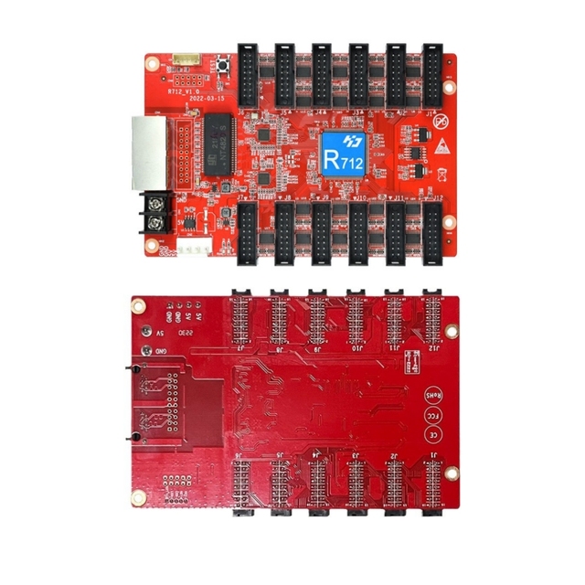 LED Display Video Receiving Card Huidu R712 for Led Display Screen Singal Control Card Nova Control System