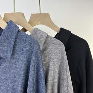 เสื้อฟิตเนสคอวีแขนยาวผู้หญิง, QS24181C เสื้อกีฬาคอวีแบบหลวมสีพื้นดีไซน์ปกระบายอากาศสำหรับใส่กลางแจ้งพักผ่อนฤดูร้อน - Product Image 6