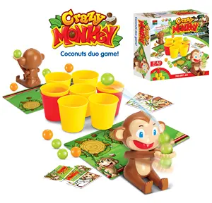 Jouets en plastique pour enfants, planche de tir, Crazy Monkey, éducatifs, amusants, pour les petits