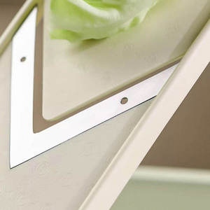 Umweltfreundlicher Edelstahl-Gemüseschneider Multifunktionaler Kartoffelschäler Gurken-Kohl-Schneider Karotten-Reibe - Product Image 3