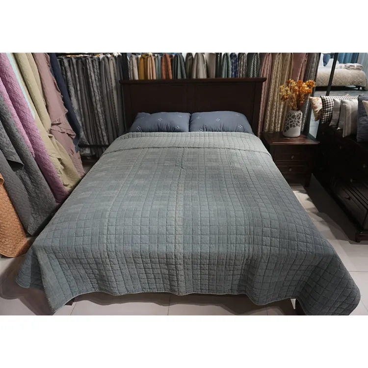 2022 yeni tasarım yatak örtüsü baskılı hafif yorgan yorgan setleri yatak örtüsü seti