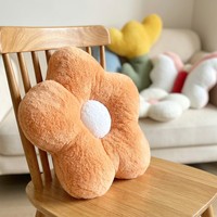 Coussin décoratif en polaire Teddy et Sherpa, 280 GSM, 14 pouces, 100 % polyester, personnalisable, couleurs variées, formes assorties