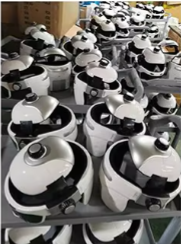 Masseur électrique automatique sans fil rechargeable pour le cou et la tête, à commande tactile, 2-en-1, pour les yeux et les maux de tête, avec vibration du cuir chevelu - Product Image 2