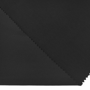 Tissu tricoté de haute qualité en coton biologique extensible teint uni et polyester recyclé - Product Image 3