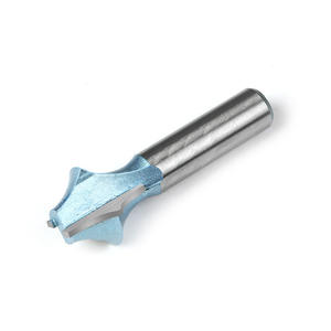 12mm und Zoll Schaft Zwei Flöten fräser Bits Treppenhaus Säulen linien messer Holz fräser Schlitz-und Linien handmesser - Product Image 6