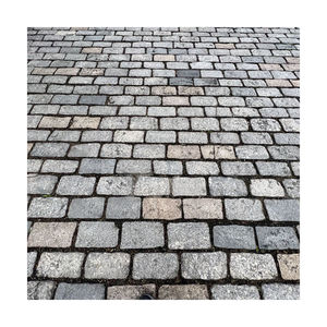 Ancienne Ville Romaine Sol Antidérapant Pavé Carré Granit 10x10cm - Product Image 5