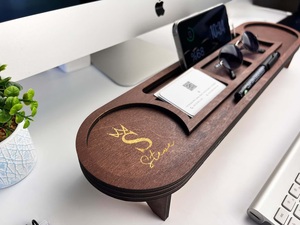 Organizador de Escritorio de Madera Personalizado con <span class=keywords><strong>Detalles</strong></span>, Set de Regalo Personalizado para Regalos de Relaciones Públicas y Kits para Influencers - Product Image 2