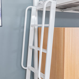 <span class=keywords><strong>Lit</strong></span> superposé en métal robuste, design moderne, blanc, <span class=keywords><strong>pour</strong></span> chambre à coucher, appartement, hôpital - Product Image 4