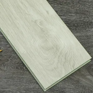 ในร่มสีเรียบง่ายกันน้ํา 3-6 มม. พื้นพีวีซี<span class=keywords><strong>สี</strong></span>เทาเข้มพื้นไวนิลพลาสติก Spc ลายพลาสติก - Product Image 1