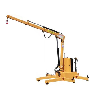 Grue mobile électrique 2000 kg, rotative à 180°/360°, petite grue à pousser manuelle, machine de levage intérieure télécommandée - Product Image 2