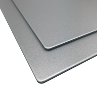 Panel compuesto de aluminio de doble color de 4mm y 5mm de espesor, materiales de construcción, paneles de fachada para interiores y exteriores ACP