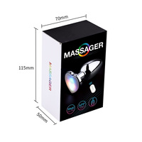 Tapón Anal Vibrador con Control Remoto por Aplicación, Juguetes Sexuales para Mujeres, Tapones Anales para Adultos, Vibrador Anal para Mujeres