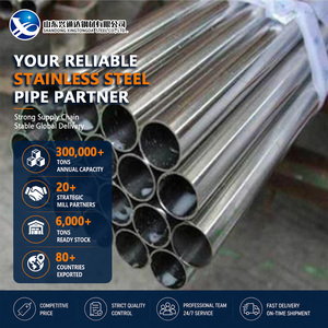 Threading 316L 316Ti No.4 Hot Rolled 48.3mm 5.0mm Polishing GB T14976 Stainless Steel Pipe for Heat Exchanger - Product Image 1