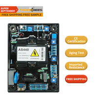 Pièces de générateur AC AVR AS440 Cf Régulateur de tension automatique 3 phases Schéma de circuit AVR 440 pour moteur diesel