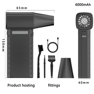 Giant Storm Handheld Power Fan 130000RPM Battery Powered Portable Dust <b>Blower</b> with Night Light for Household Cleaning - Product Image 6
