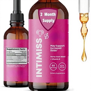 Fabricante Original China Drunken Eggplant <span class=keywords><strong>Horny</strong></span> <span class=keywords><strong>Goat</strong></span> <span class=keywords><strong>Weed</strong></span> Vitamina B Intimiss Gotas Femininas 60ml Dose 2ml Comércio Internacional - Product Image 1