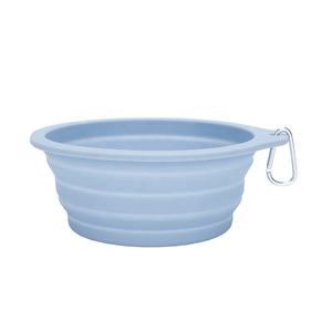 Bol pliable pour animaux de compagnie en silicone pour les voyages en plein air, personnalisable, très vendu, bol pliable pour nourriture et eau pour chat, bol pliable pour eau pour chien - Product Image 4