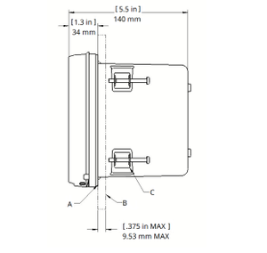 Factory Direct Price Rosemountt 1058 Dual Channel Gas Analyzers Pipe/<b>wall</b> Mounting <b>Bracket</b> <b>for</b> Models 1058, 56, 1066, 1056, 1057 - Product Image 5