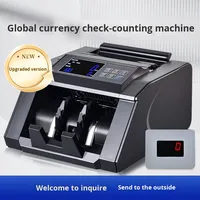 Compteur de billets CE UV/MG avec grand écran LCD, nouvelle machine de comptage de devises, détecteur de monnaie électronique