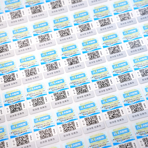 Avery tùy chỉnh Bopp chống hàng giả dán an ninh PVC nhãn cho thương hiệu bảo vệ kích cỡ khác nhau cho khuyến mãi - Product Image 3