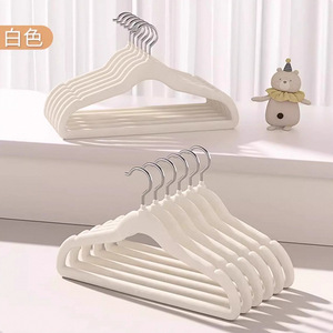 Perchas para Ropa de Niños, Antideslizantes, Sin Marcas, de 0 a 18 Años, Tipo Gancho Universal, Rectangulares, de Terciopelo - Product Image 4