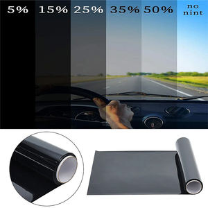 Film pour vitres latérales de voiture MOK 3mil PET NanoCéramique auto-réparant, anti-rayures, anti-UV, anti-sable, changeant de couleur, rejet IR 93%-99% - Product Image 1