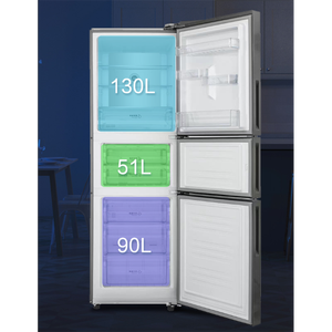 Best Quality Household Three-door <b>Refrigerator</b> Eco-friendly Air Cooling Intelligent Equipment - Product Image 4
