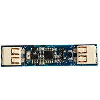 Interrupteur à capteur IR DC12V 24V sans soudure, variateurs de luminosité élevés, profil en aluminium, bande lumineuse LED, circuit imprimé, variateur de luminosité par geste de la main, carte PCB