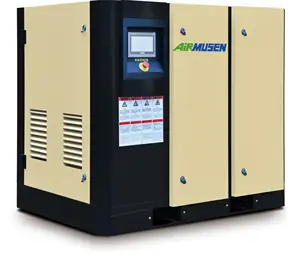 High quality Energy saving 37 kw 22kw 50hp 30hp electric single stage axial screw air compressor 8 bar-13 bar low pressure