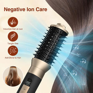 5 in 1 <b>Foldable</b> Hair Styler Dryer Hot Air Brush & High Speed Ionic Volumizer 110000 RPM Curling Iron One-<b>Step</b> Styling Solution - Product Image 4