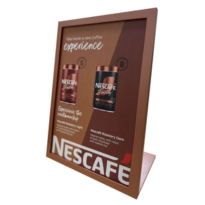 Hoge kwaliteit acryl tafelmenuhouder L-vormig, plastic tafelstandaard voor restaurants en koffietenten - Product Image 2