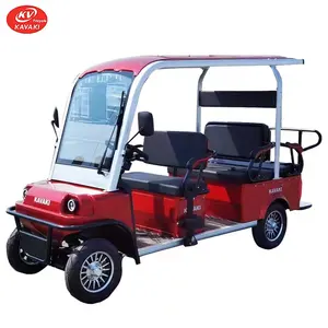 Kavaki 2022 sıcak satış golf arabası gazlı motor ambulans golf arabası turist arabası gezi arabası